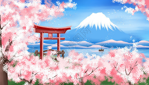 日本樱花节图片