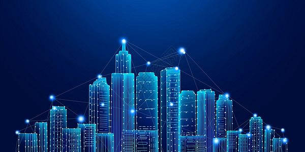 苏州科技城科技城市背景设计图片
