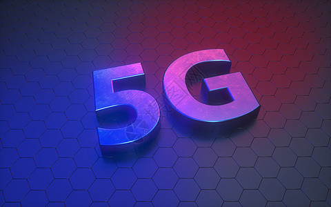 5g文字5G科技空间设计图片