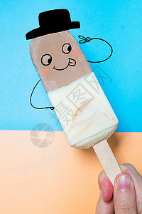 帽子冰淇淋图片