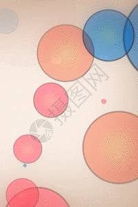 彩色泡泡h5动态背景素材图片素材