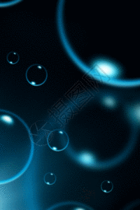 唯美的泡泡h5动态背景素材图片素材