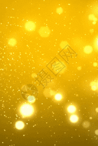 金色光点粒子h5动态背景素材图片