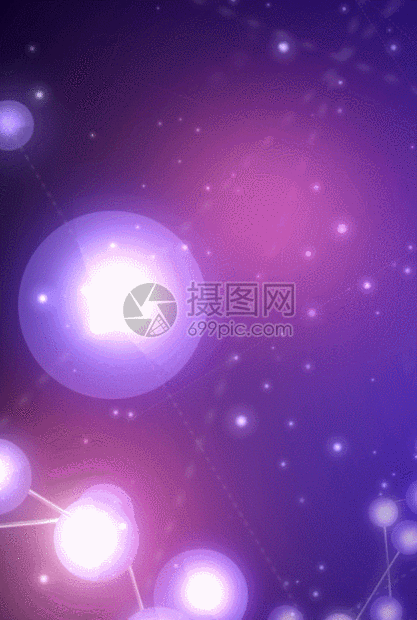 紫色唯美粒子h5动态背景动图图片-正版gif素材401032075-摄图网