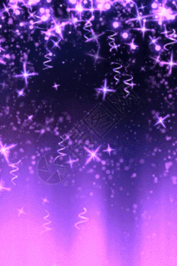 紫色星光h5动态h5动态背景图片