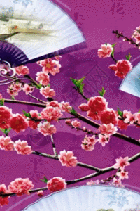 持扇舞者gif图片-持扇舞者动态图-持扇舞者gif格式下载-摄图网