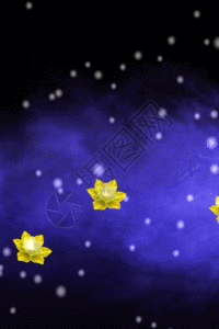 梅花傲雪中莲h5动态背景素材图片素材