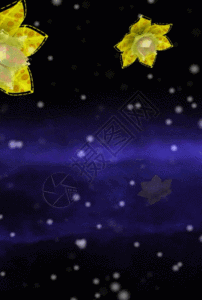 梅花傲雪中莲h5动态背景素材图片素材