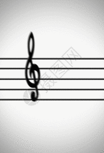 跳动的音符背景图片