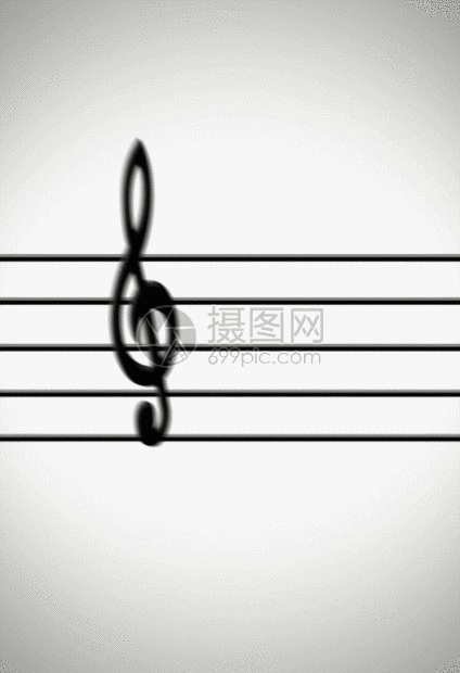 跳动的音符背景动图图片 正版gif素材 摄图网