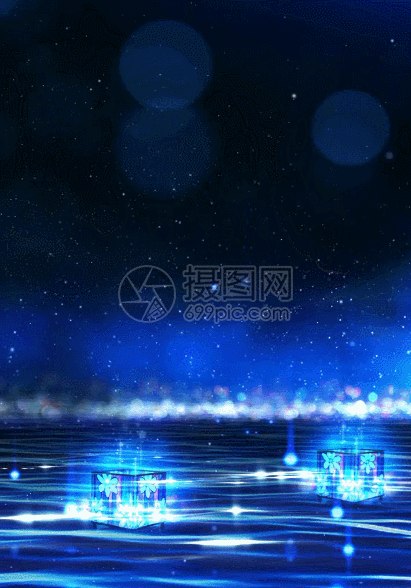 图正版 gif动态图片下载,该gif动态图片标题为许愿瓶许愿树h5动态背景