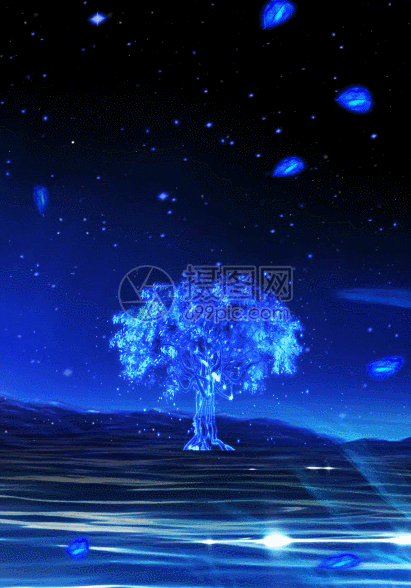 该gif动态图片标题为蓝色星光h5动态背景,编号:401032487,格式:gif