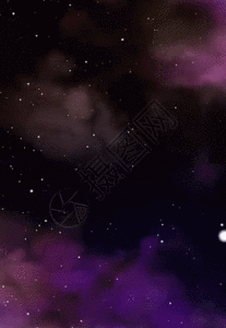 唯美星空h5动态背景图片素材