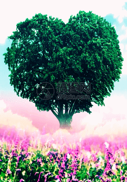 动图正版 gif动态图片下载,该gif动态图片标题为蝴蝶薰衣草h5动态背景