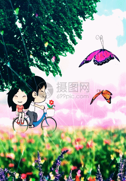 提供gif动图正版 gif动态图片下载,该gif动态图片标题为蝴蝶薰衣草h5