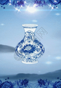 青花瓷中国风背景图片素材