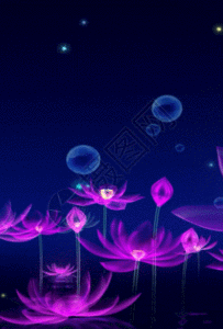 25d莲花gif图片-25d莲花动态图-25d莲花gif格式下载-摄图网