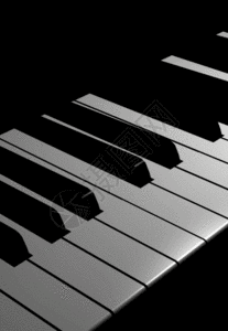 钢琴室钢琴音键移动背景高清图片
