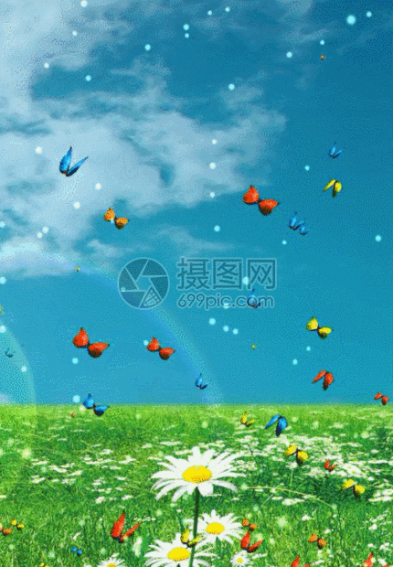 小清新草原背景动图图片 正版gif素材 摄图网 小清新草原背景动图图片 正版gif素材 摄图网