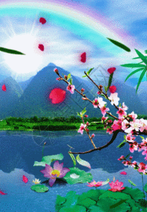 彩虹钻石gif图片 彩虹钻石视频素材 收藏成功gif  收藏成功gif 