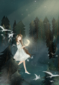 c4d立体卡通小手日常动作模型之献血日gifgifgif  |女生手捧爱心