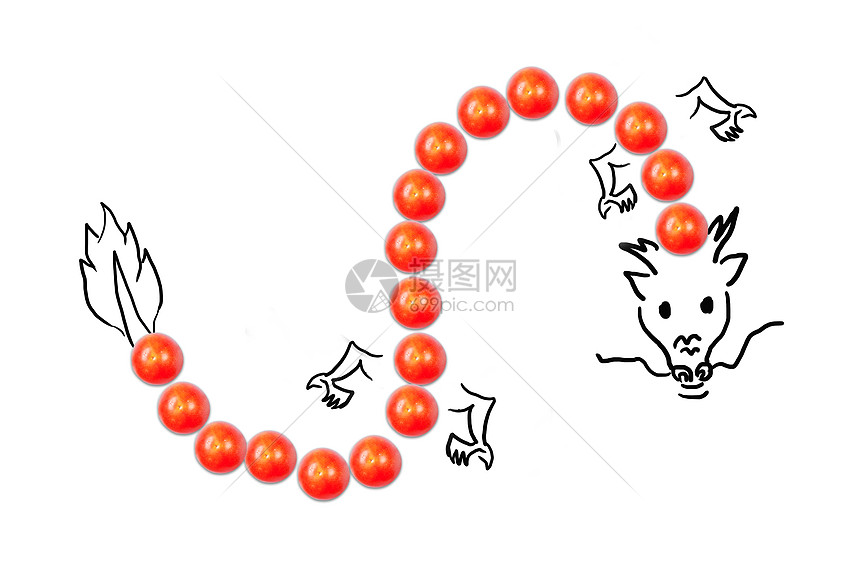 趣味圣女果图片素材 正版创意图片 摄图网