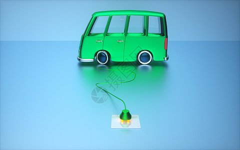 绿色汽车能源图片