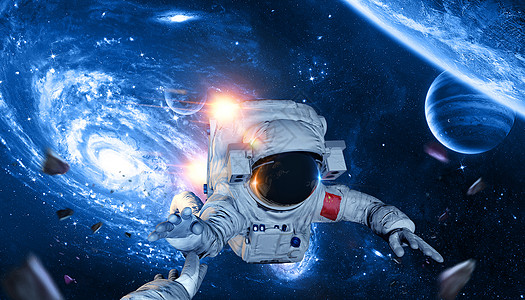 黑洞太空宇航员太空冒险设计图片