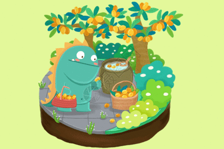 二十四节气之小满gif图片素材