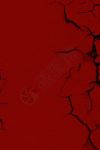 红色裂缝背景背景图片