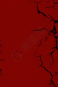 红色裂缝背景图片