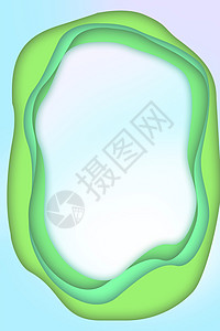 渐变剪纸风背景背景图片