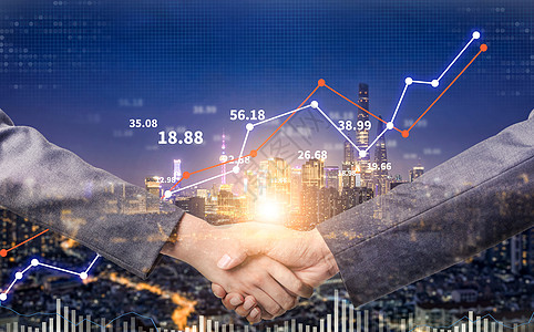 经贸合作开放金融图片素材