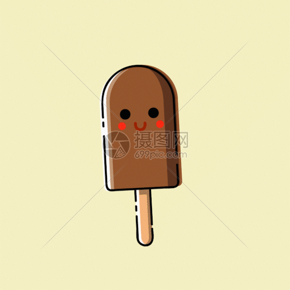 冰激凌gif动图图片-正版gif素材401064732-摄图网