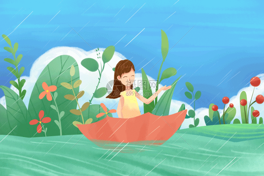 gif动图 插画动图 谷雨gif.psd,gif
