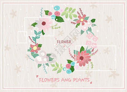 花卉花环图片