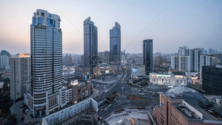 城市建筑gif动图图片-正版gif素材401079833-摄图网