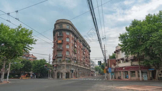 上海标志性建筑GIF图片
