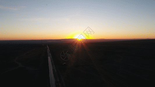 日出日落美景GIF图片