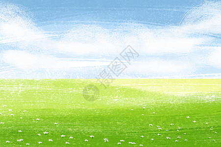 牧场羊清新草地背景设计图片