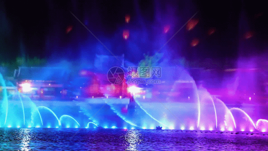 该gif动态图片标题为大型喷泉灯光表演秀gif,编号:401083108,格式:gif