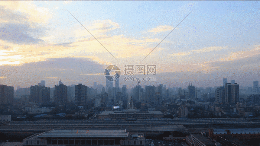 城市延时gif
