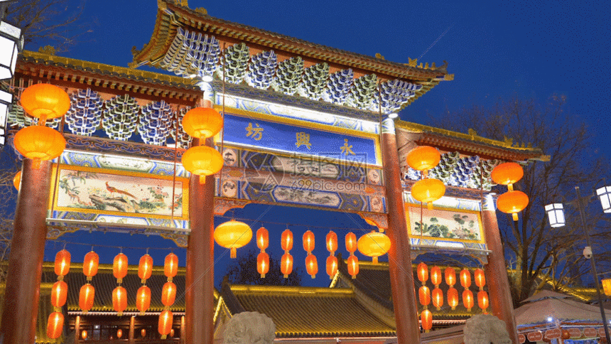 西安永兴坊gif动图图片-正版gif素材401086292-摄图网