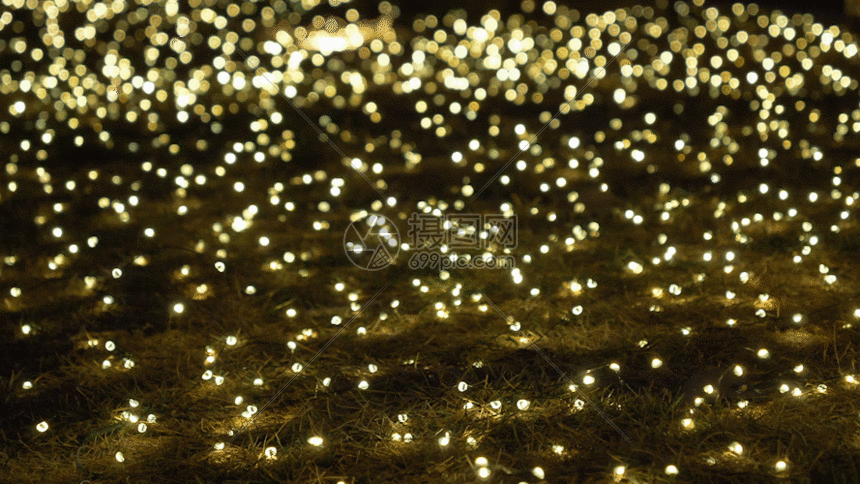 gif动图正版 gif动态图片下载,该gif动态图片标题为草地上灯珠光斑