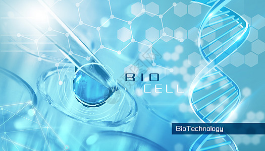 生物科技PPT试管医疗生物科技设计图片