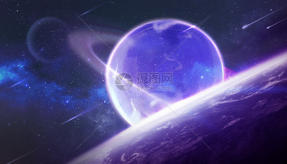 梦幻星球宇宙图片