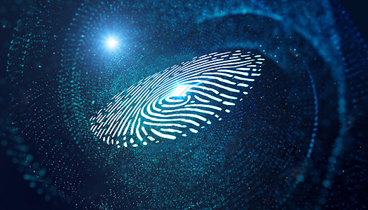 指纹识别背景图片素材