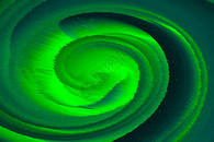 绿色旋涡背景图片