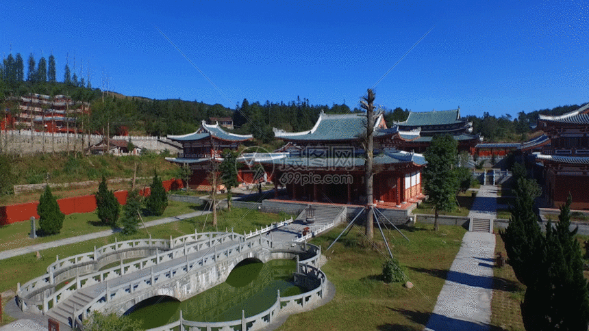 宫殿建筑GIF图片