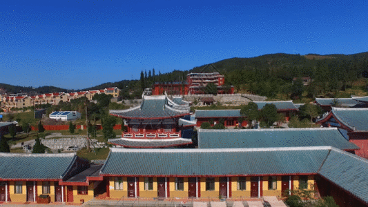 寺庙建筑GIF图片